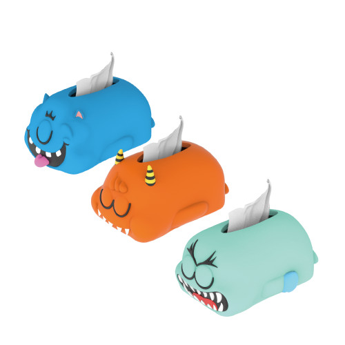 Monster Ceramic Tissue Boxes
