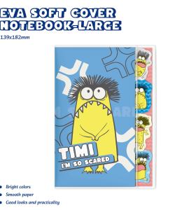 Monster EVA Soft Cover Notebook-large