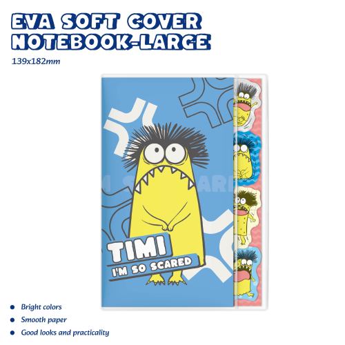 Monster EVA Soft Cover Notebook-large