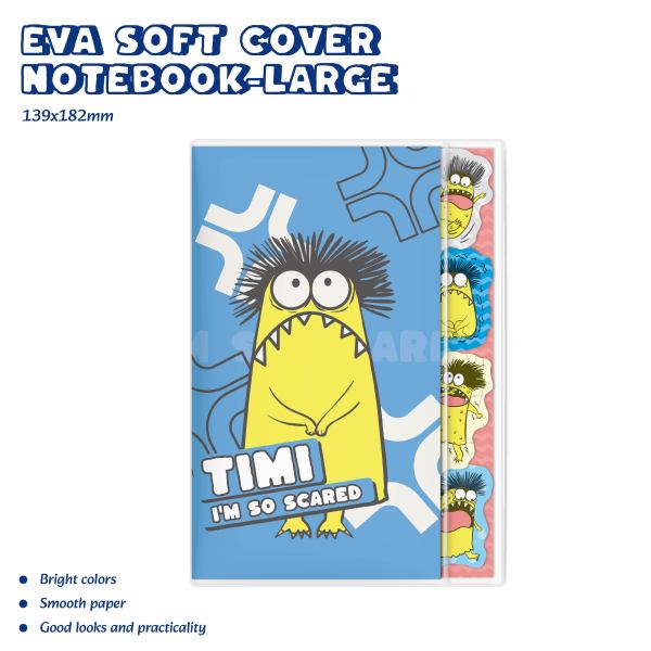 Monster EVA Soft Cover Notebook-large