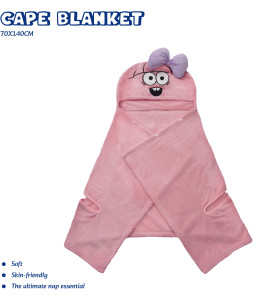 Monster Soft Warm Cape Blanket