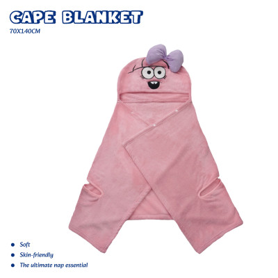 Monster Soft Warm Cape Blanket