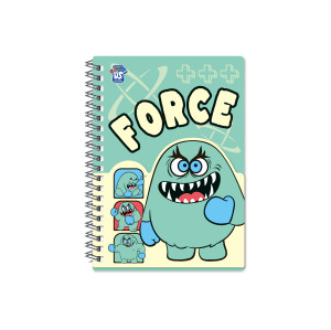 Monster Bi-fold Sticky  Note Pad
