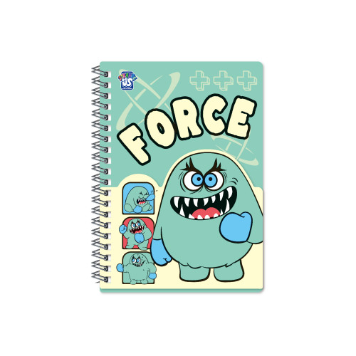 Monster Bi-fold Sticky  Note Pad