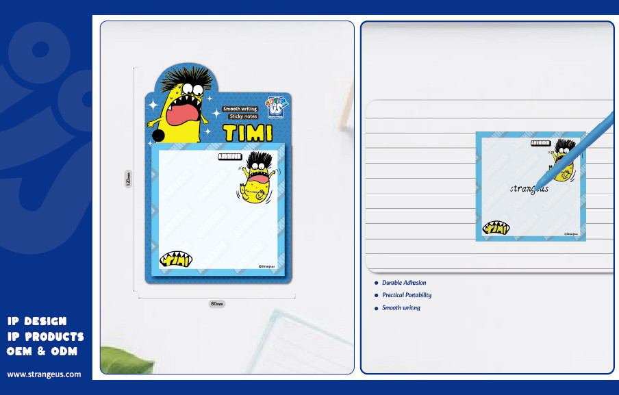 Cute Monster Click Pens