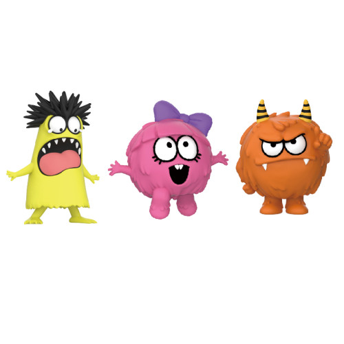 Monster Character Erasers