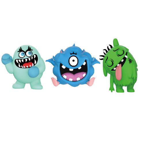 Monster Character Erasers
