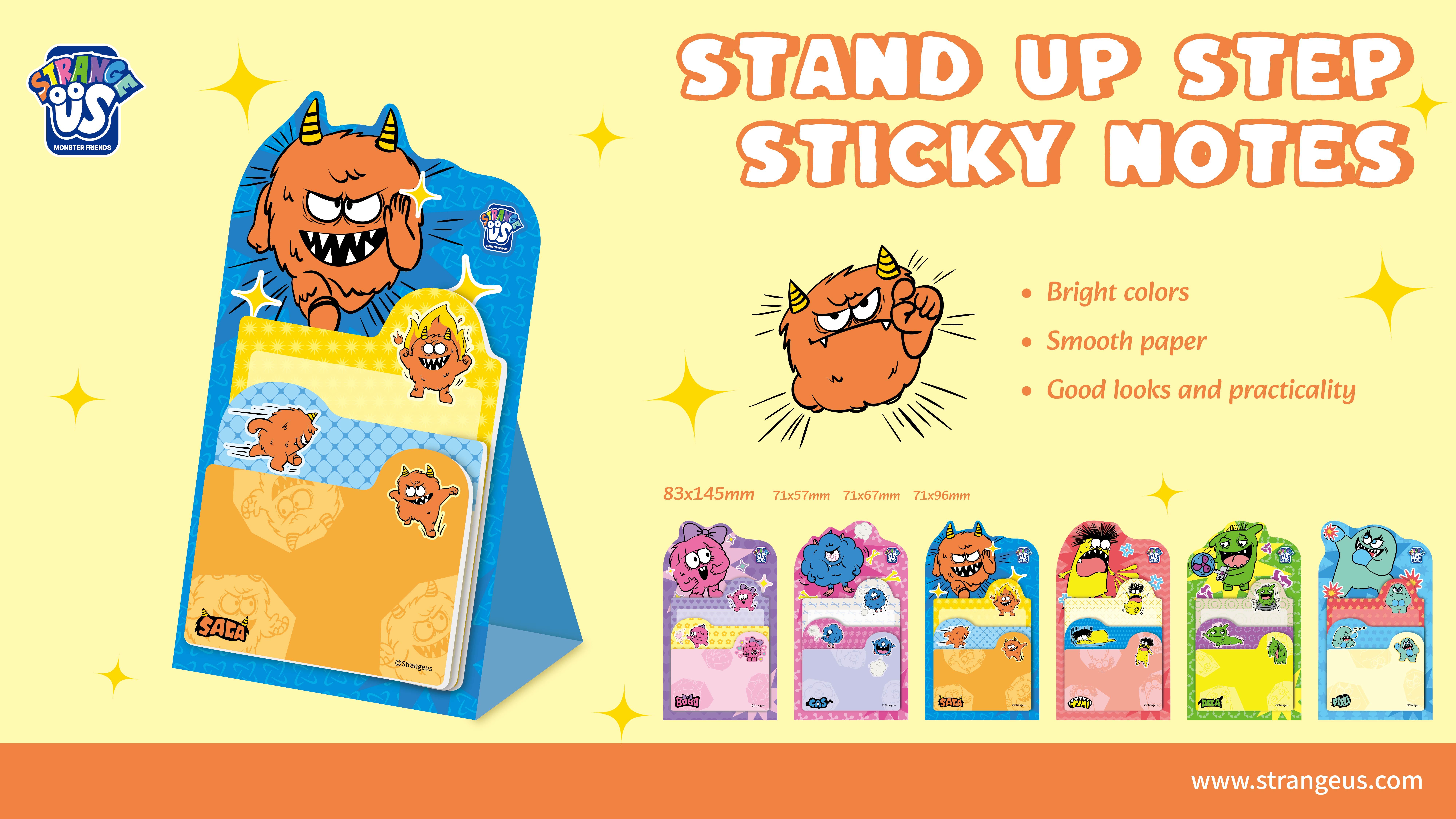 Cute Monster Click Pens