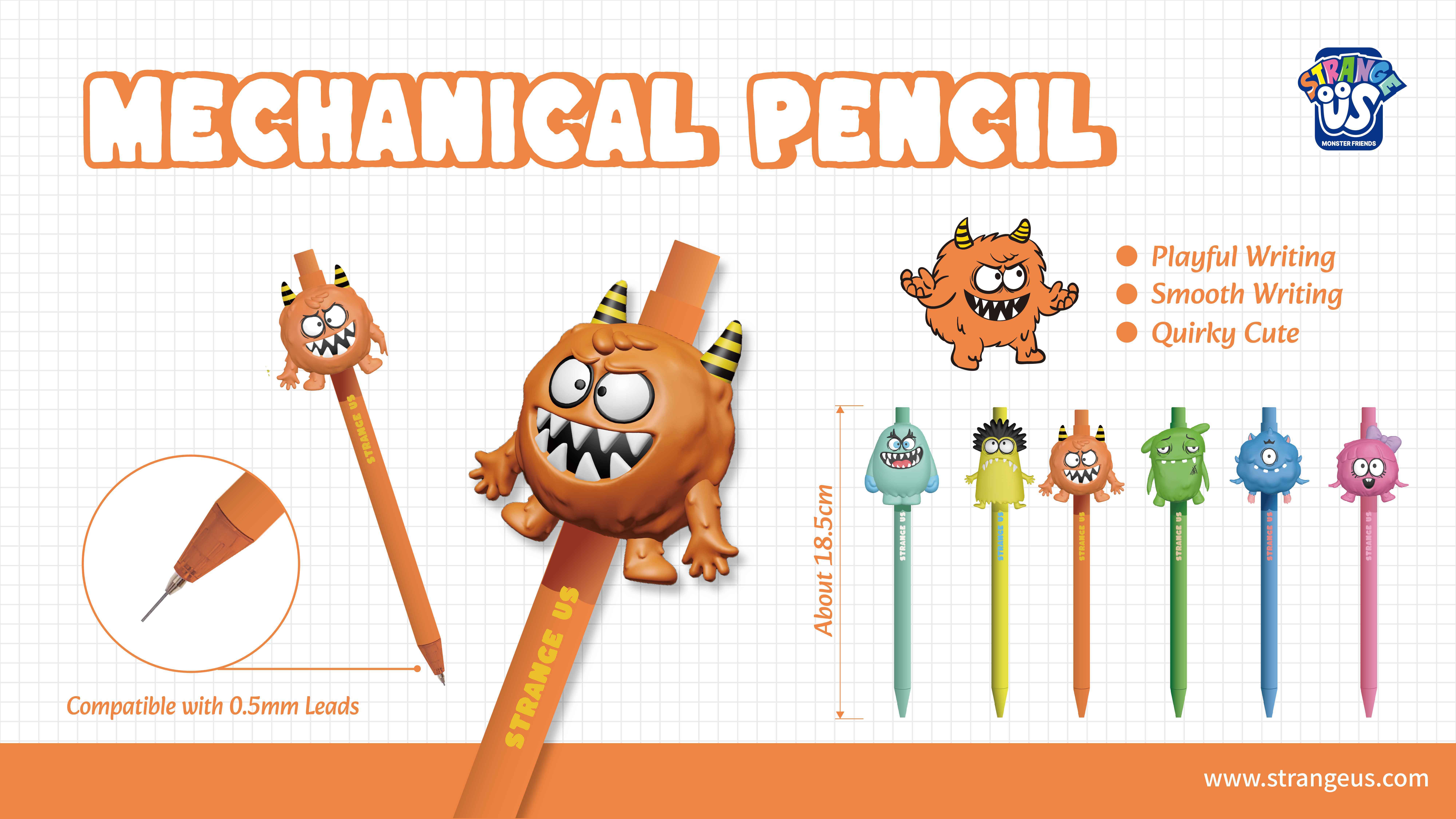 Cute Monster Click Pens
