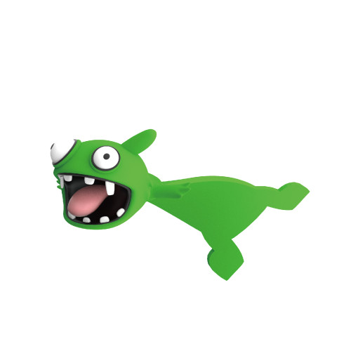 3D Monster Bookmarks