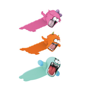 3D Monster Bookmarks