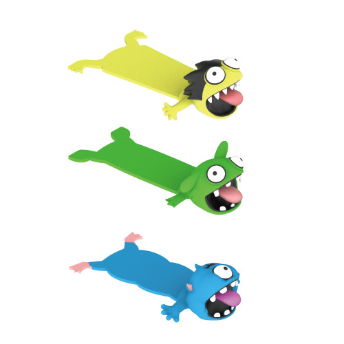 3D Monster Bookmarks