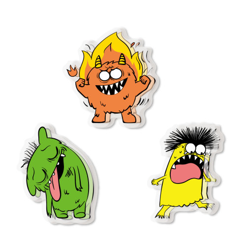 Monster Acrylic Clip