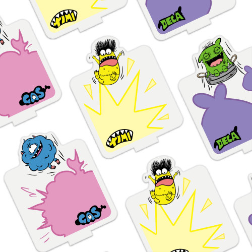 Monster Acrylic Clip & Standee