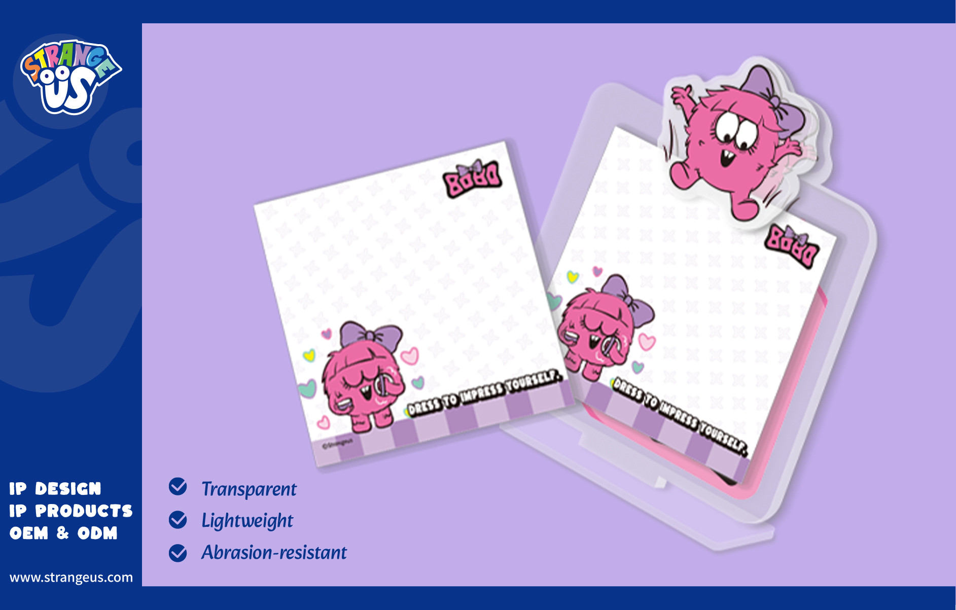 Cute Monster Click Pens
