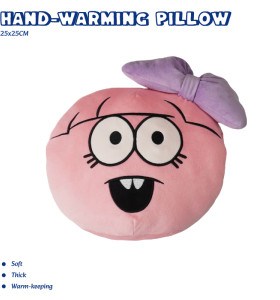 Monster Hand-Warming Pillow