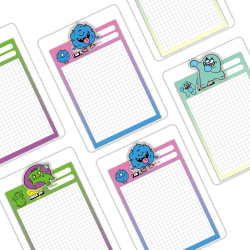 Monster  Acrylic Clip