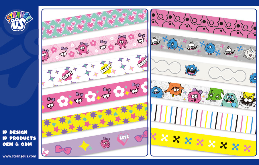 Cute Monster Click Pens