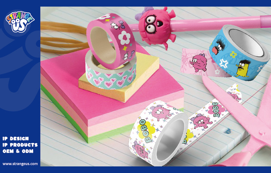 Cute Monster Click Pens