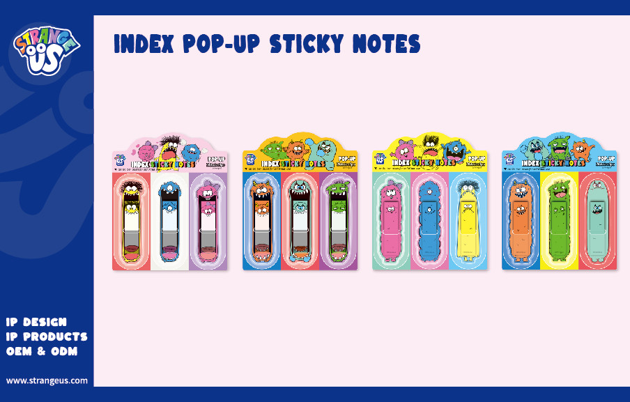 Cute Monster Click Pens