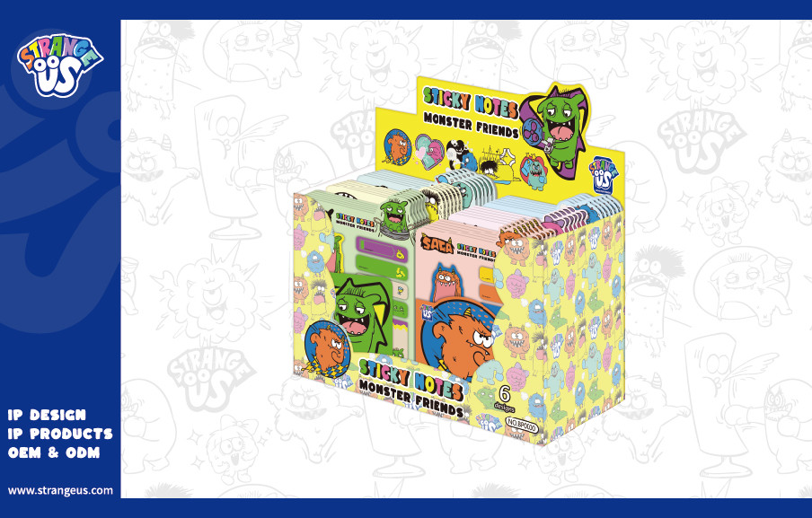 Cute Monster Click Pens