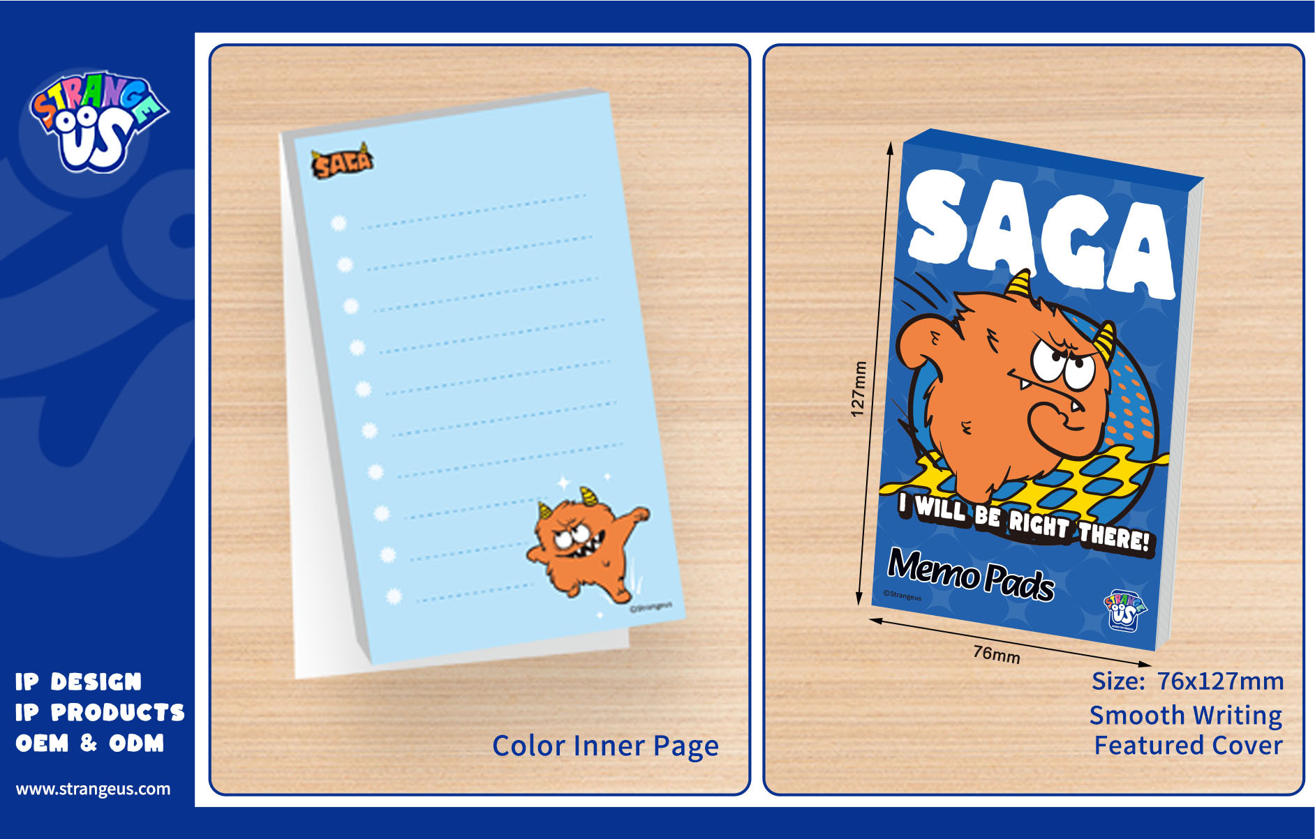 Cute Monster Click Pens