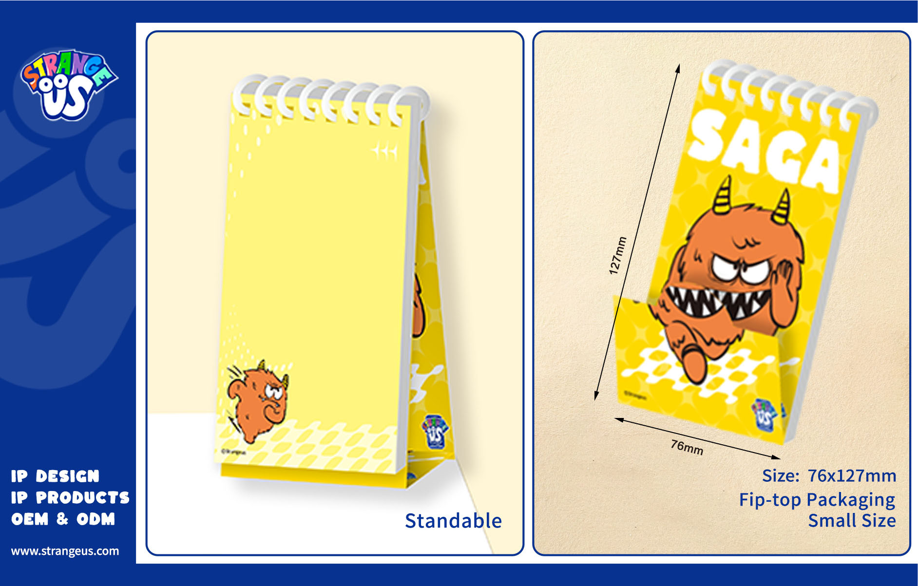 Cute Monster Click Pens