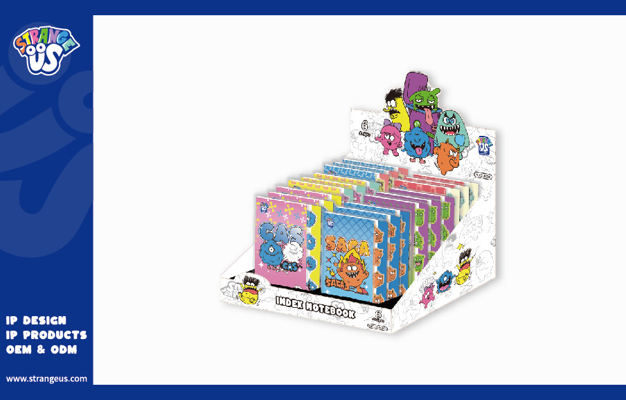 Cute Monster Click Pens