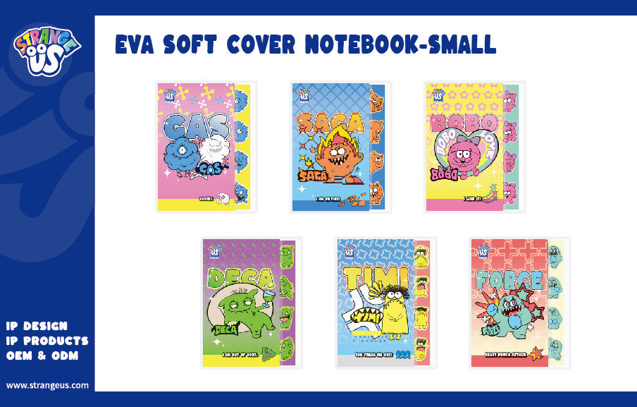 Cute Monster Click Pens