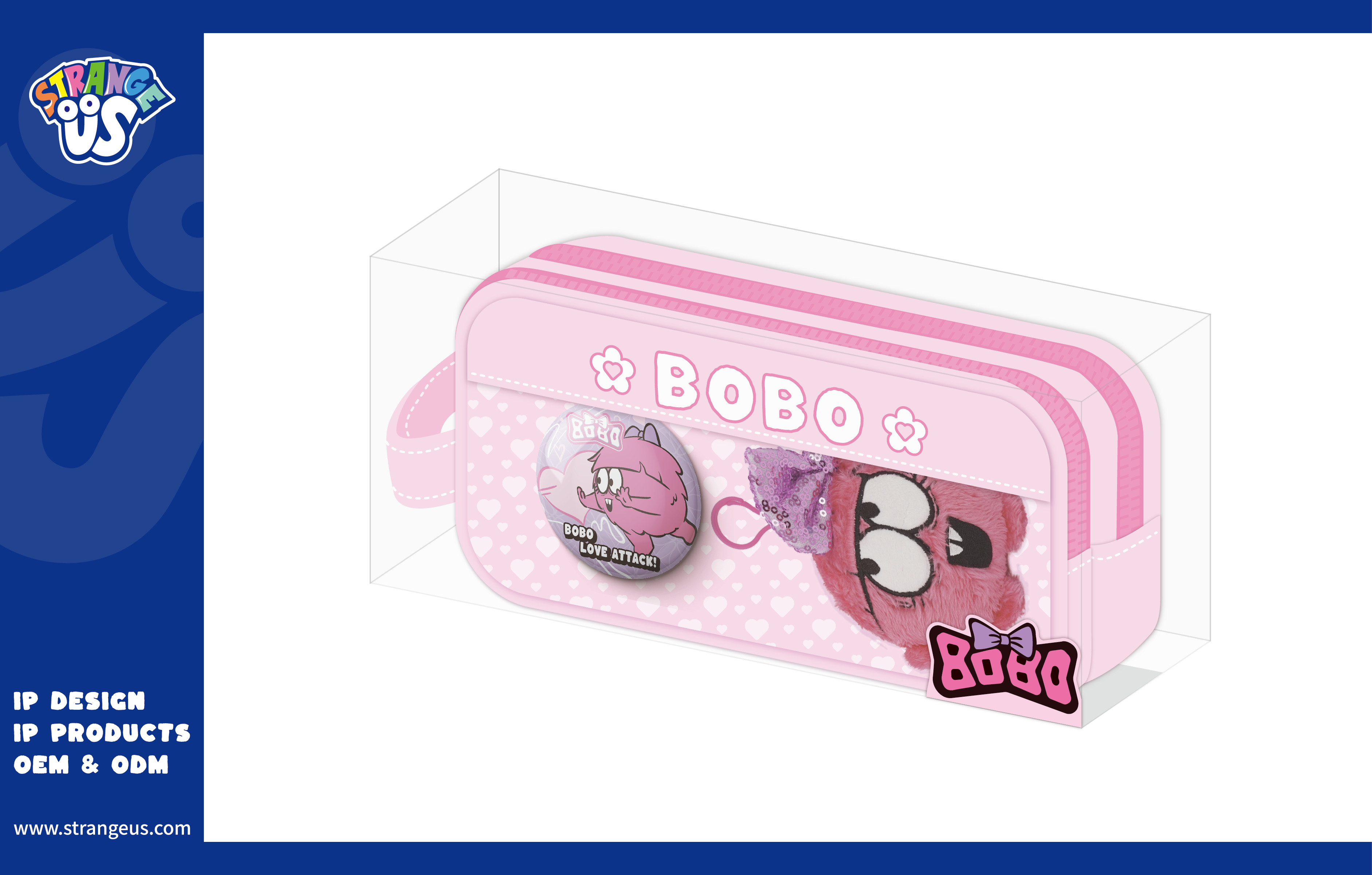 Cute Monster Click Pens