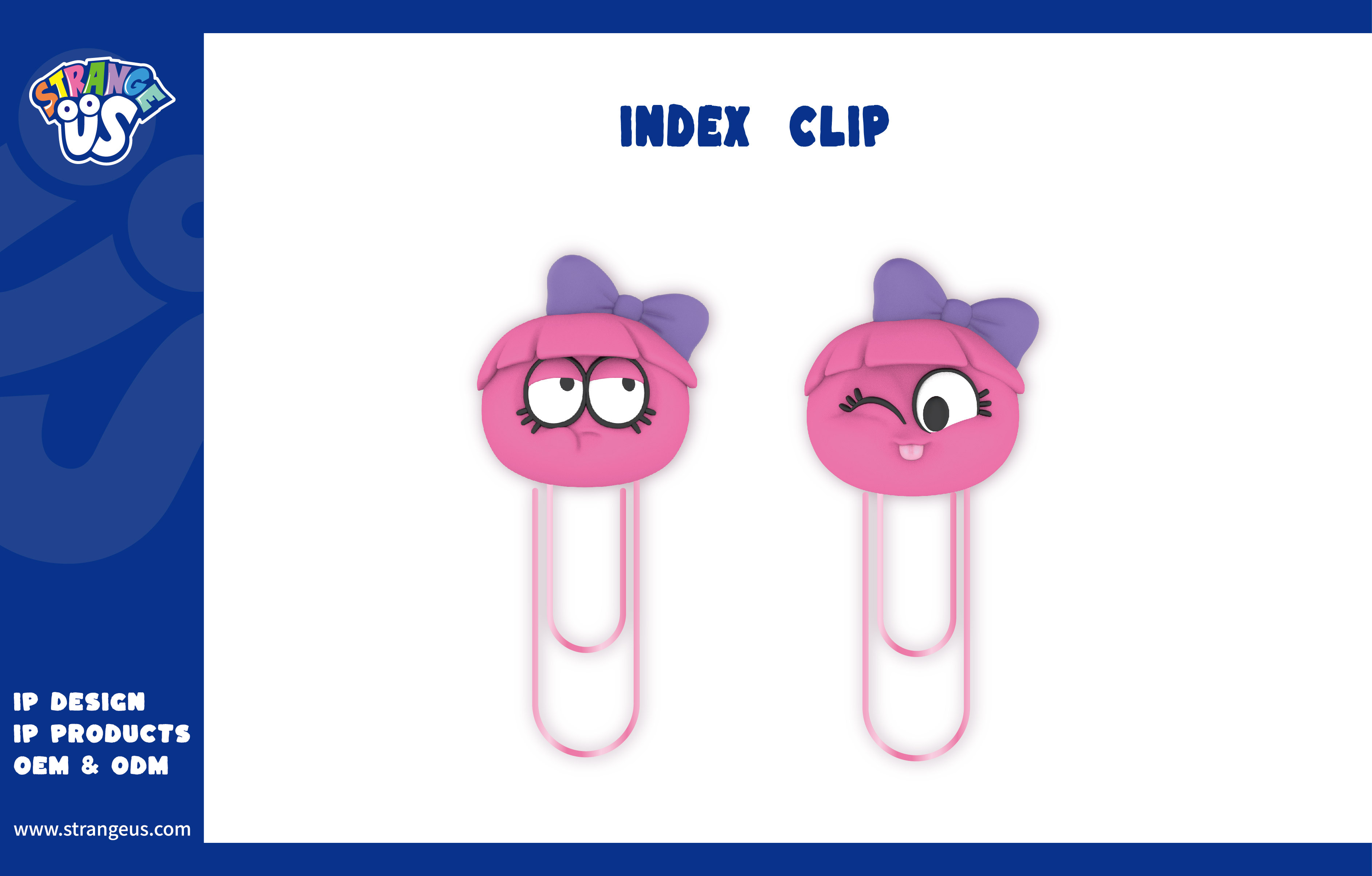 Cute Monster Click Pens