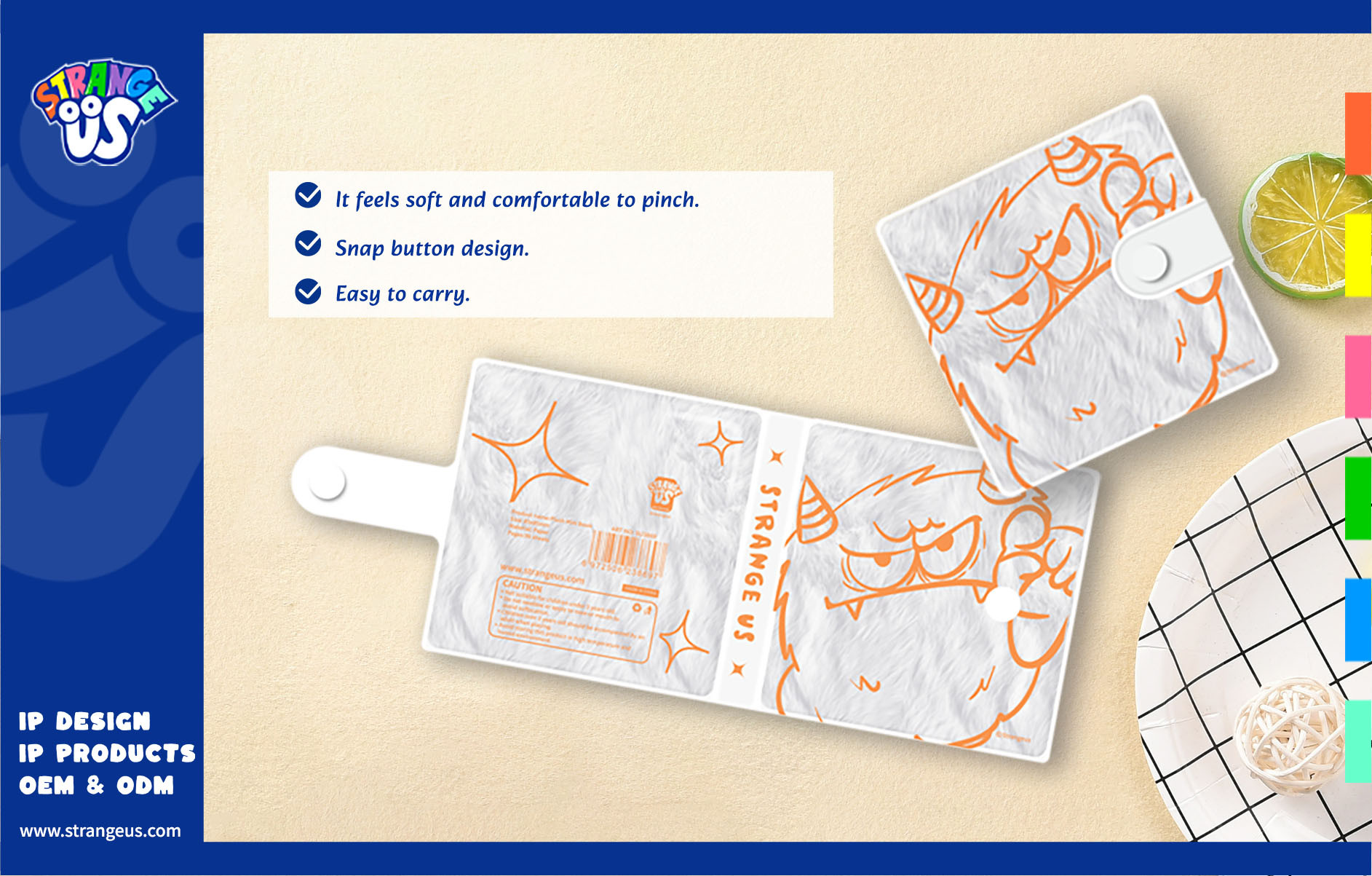 Cute Monster Click Pens