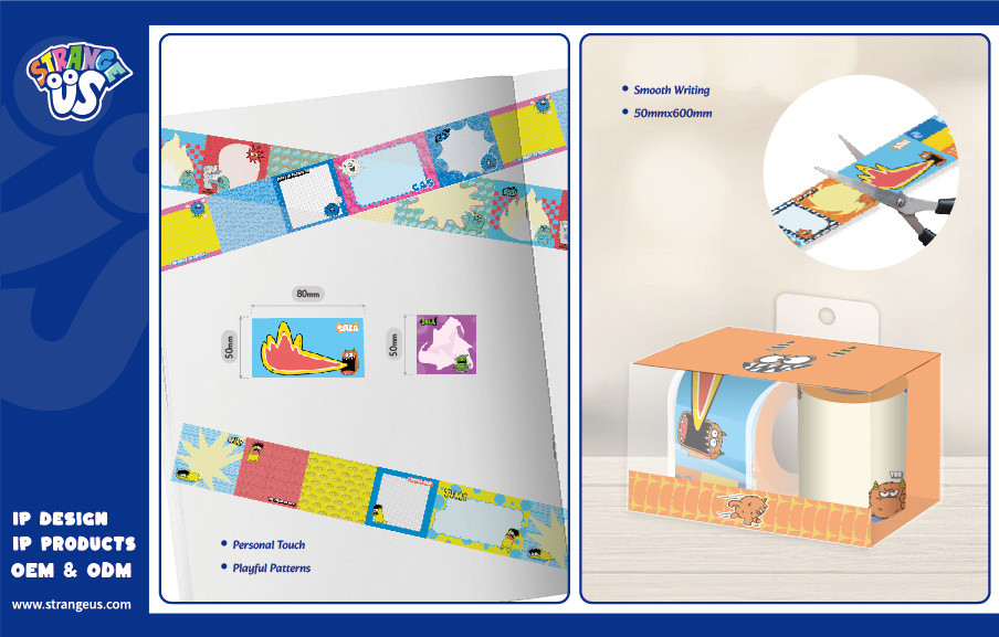 Cute Monster Click Pens