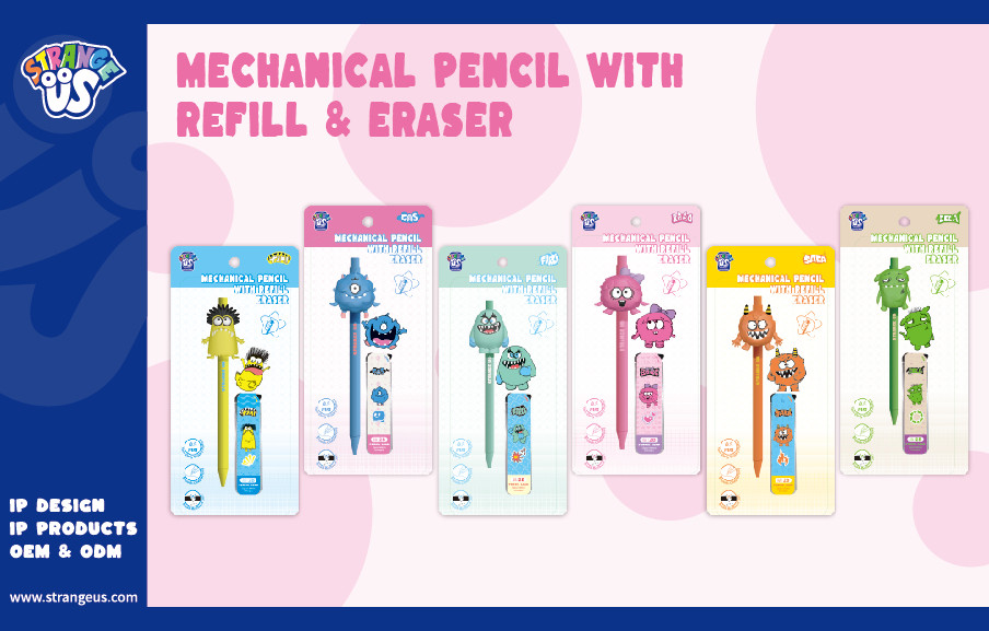 Cute Monster Click Pens