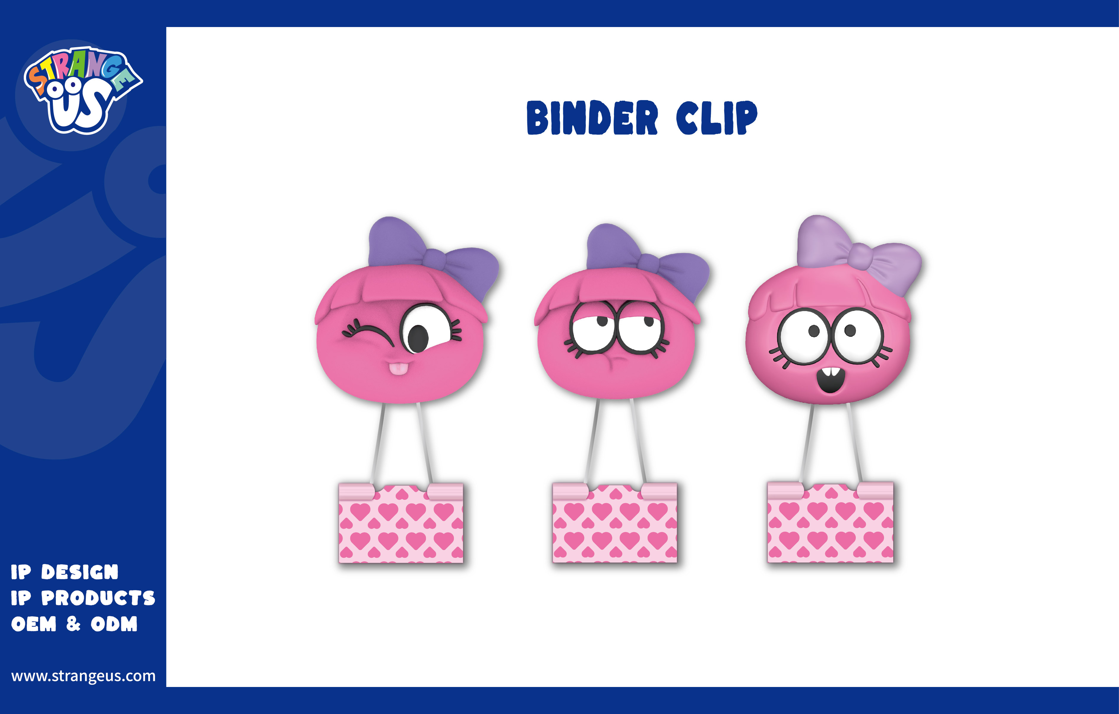 Cute Monster Click Pens