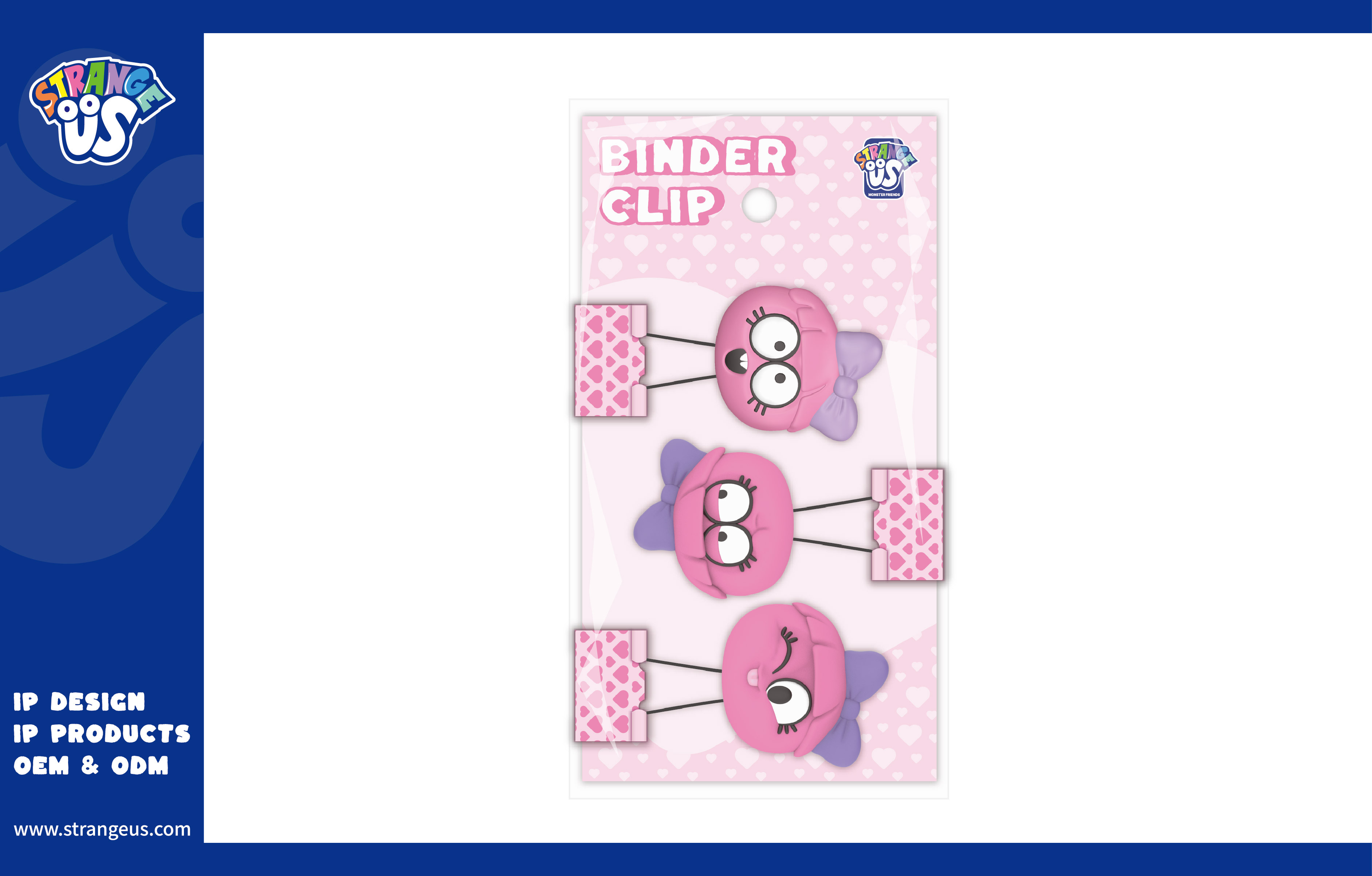 Cute Monster Click Pens