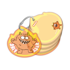 Monster Special-Shaped Ring-Bound Notebook