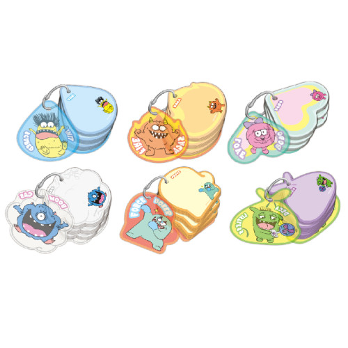 Monster Special-Shaped Ring-Bound Notebook