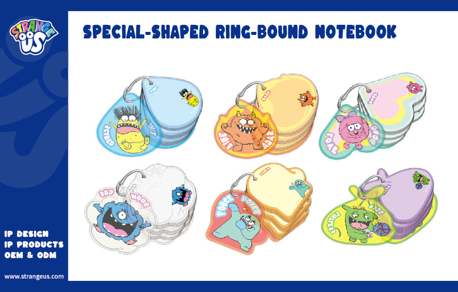 Cute Monster Click Pens