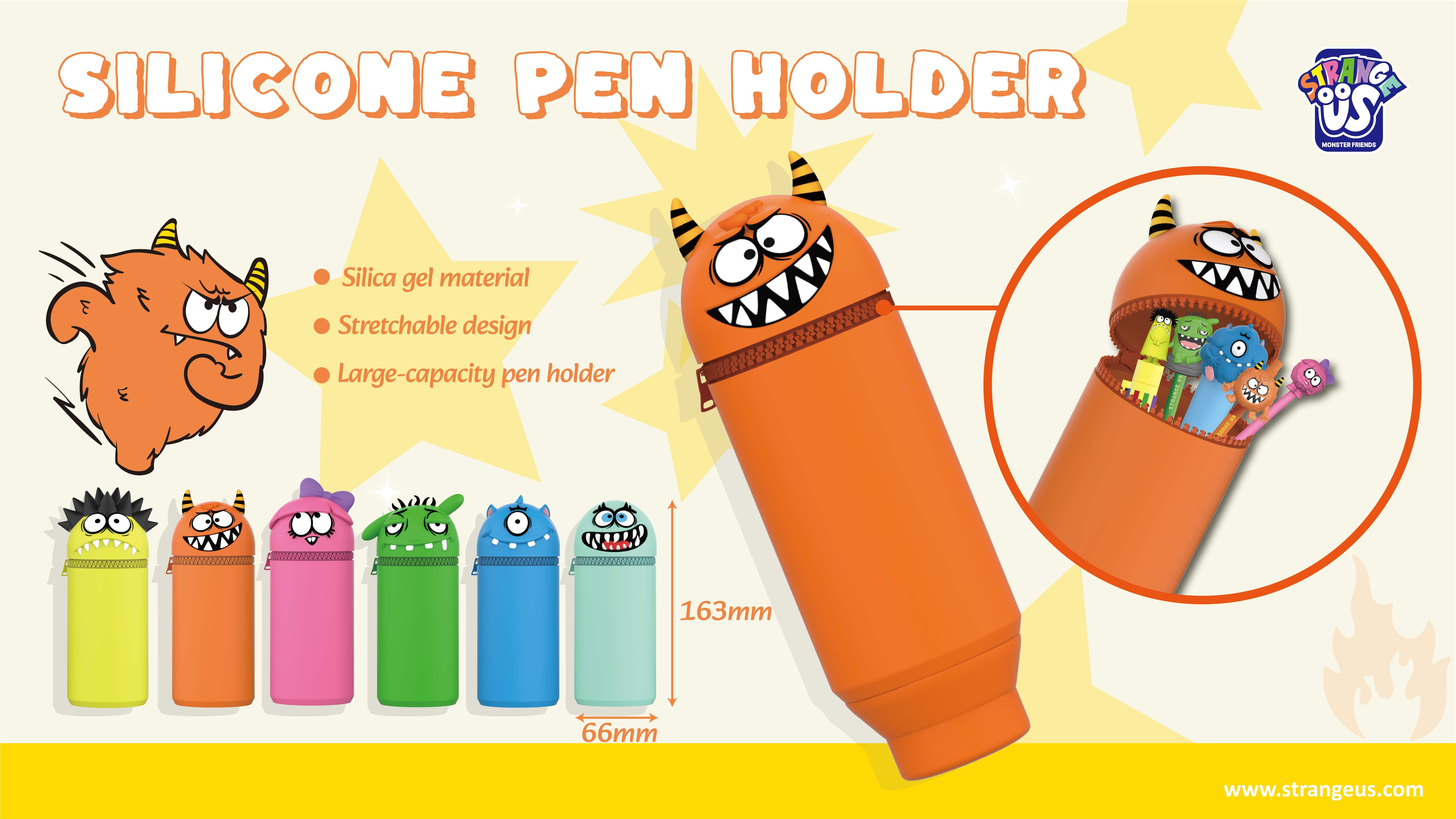 Cute Monster Click Pens