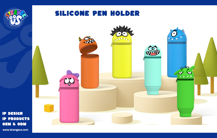 Cute Monster Click Pens