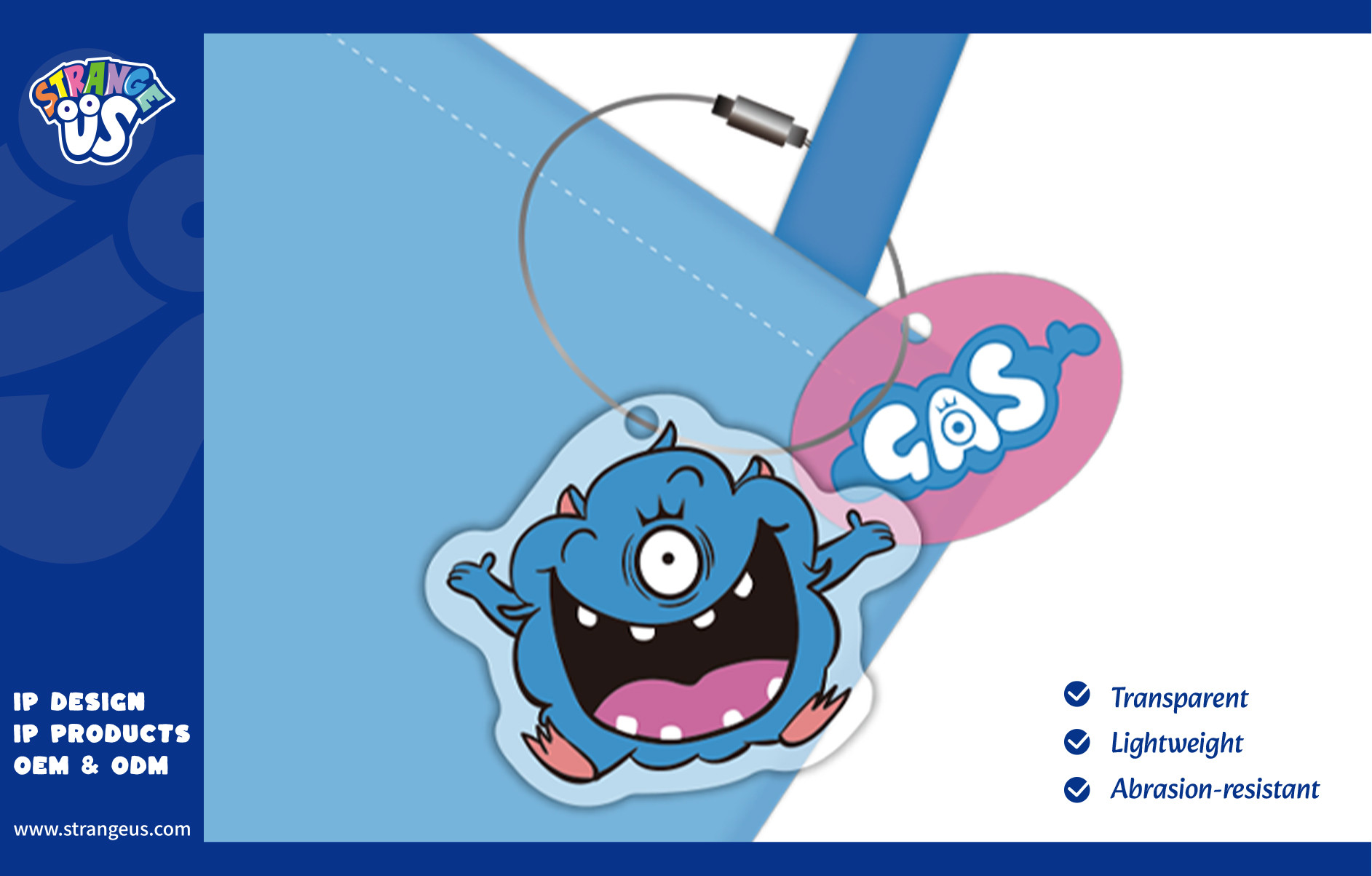 Cute Monster Click Pens