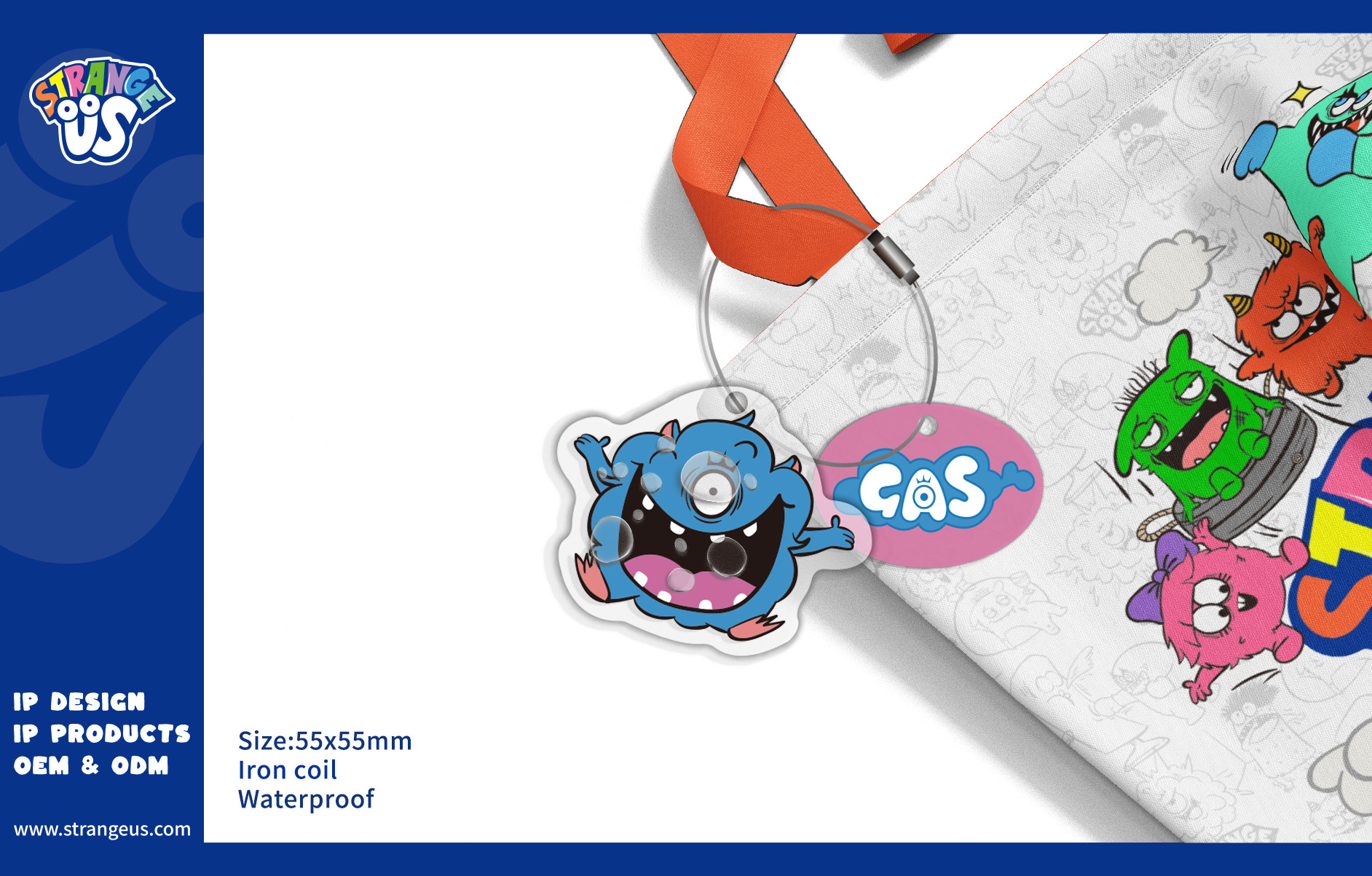 Cute Monster Click Pens