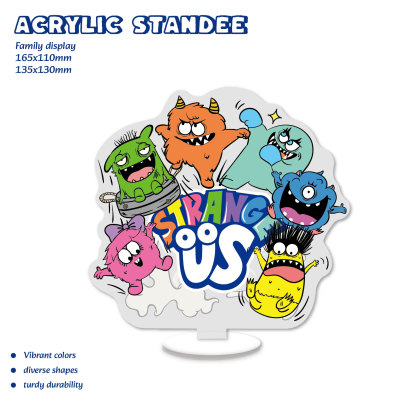 Monster Acrylic Standee - family display