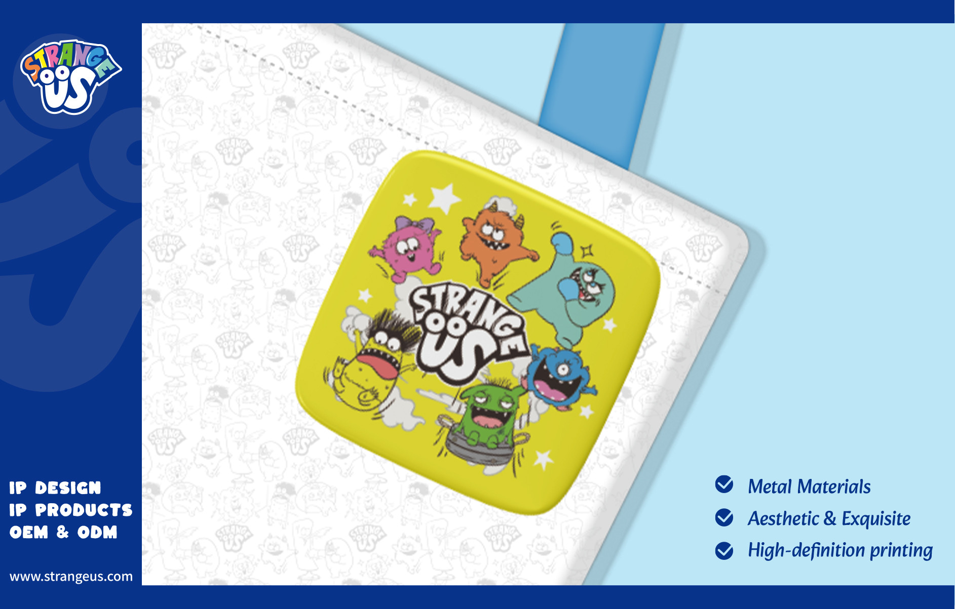 Cute Monster Click Pens