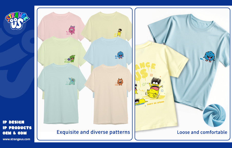 Cute Monster Click Pens