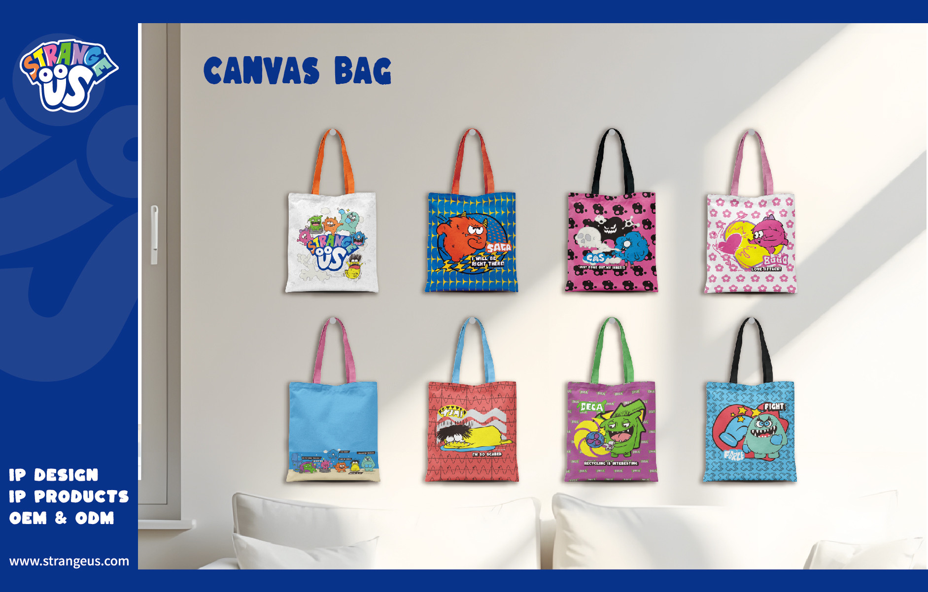 Cute Monster Click Pens