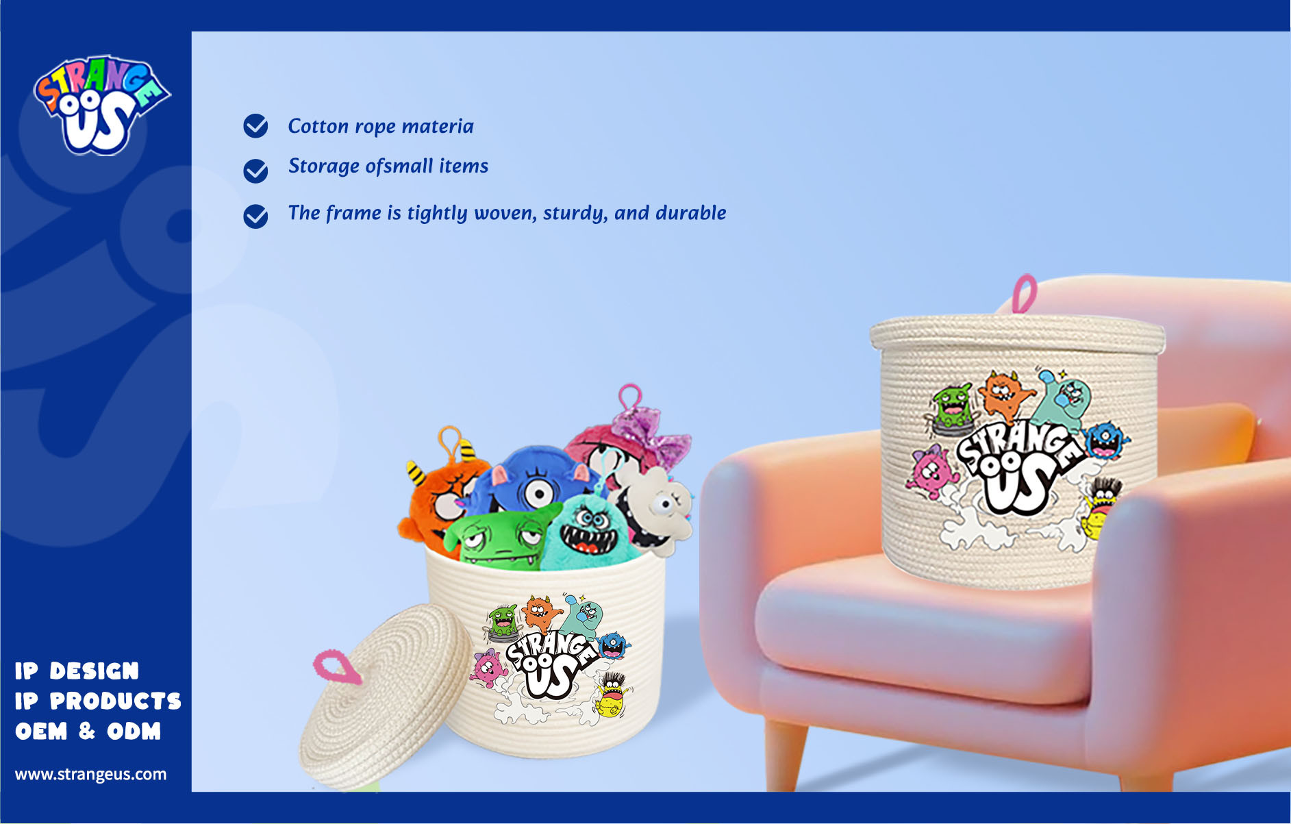 Cute Monster Click Pens