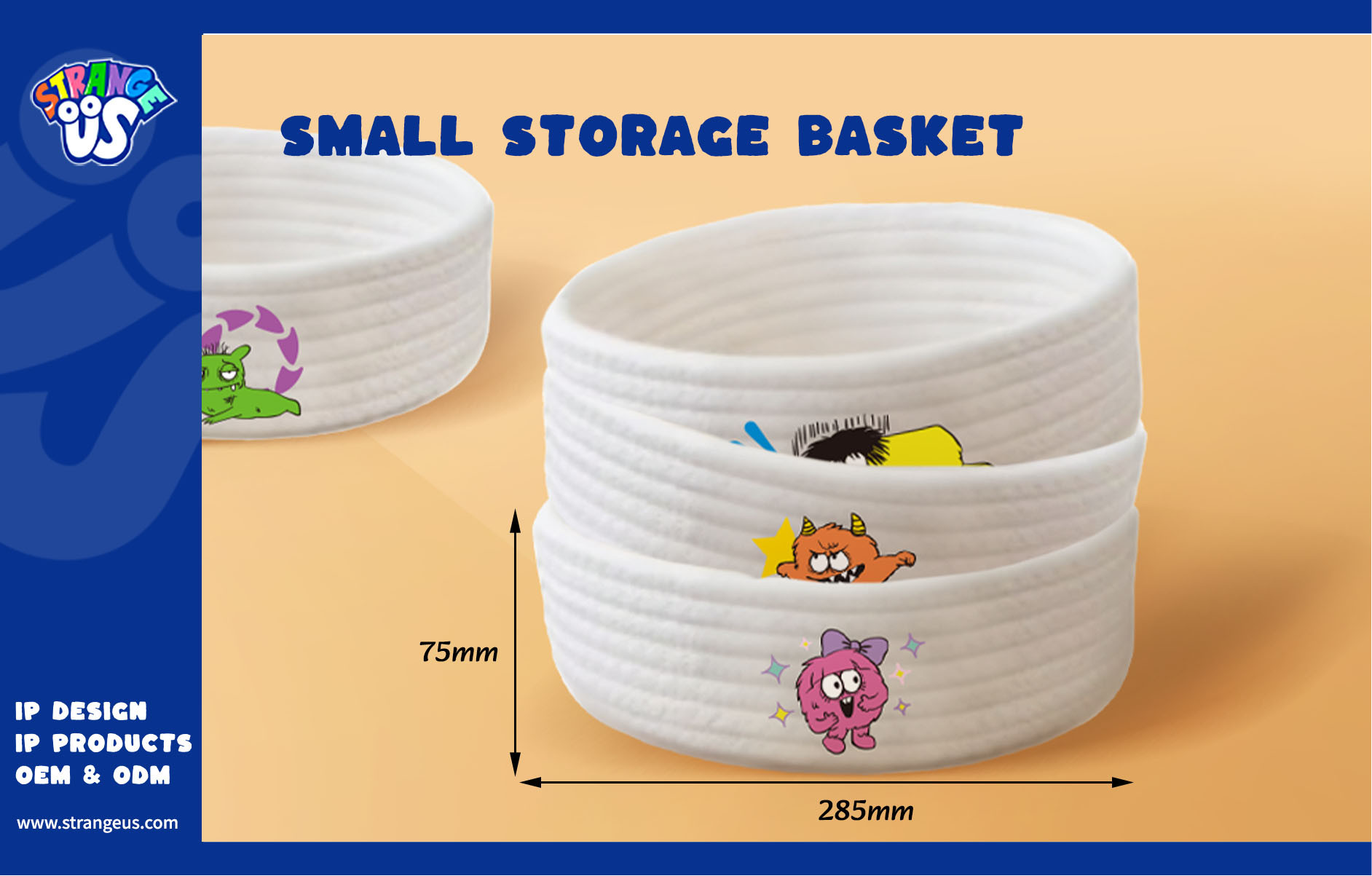 Cute Monster Click Pens