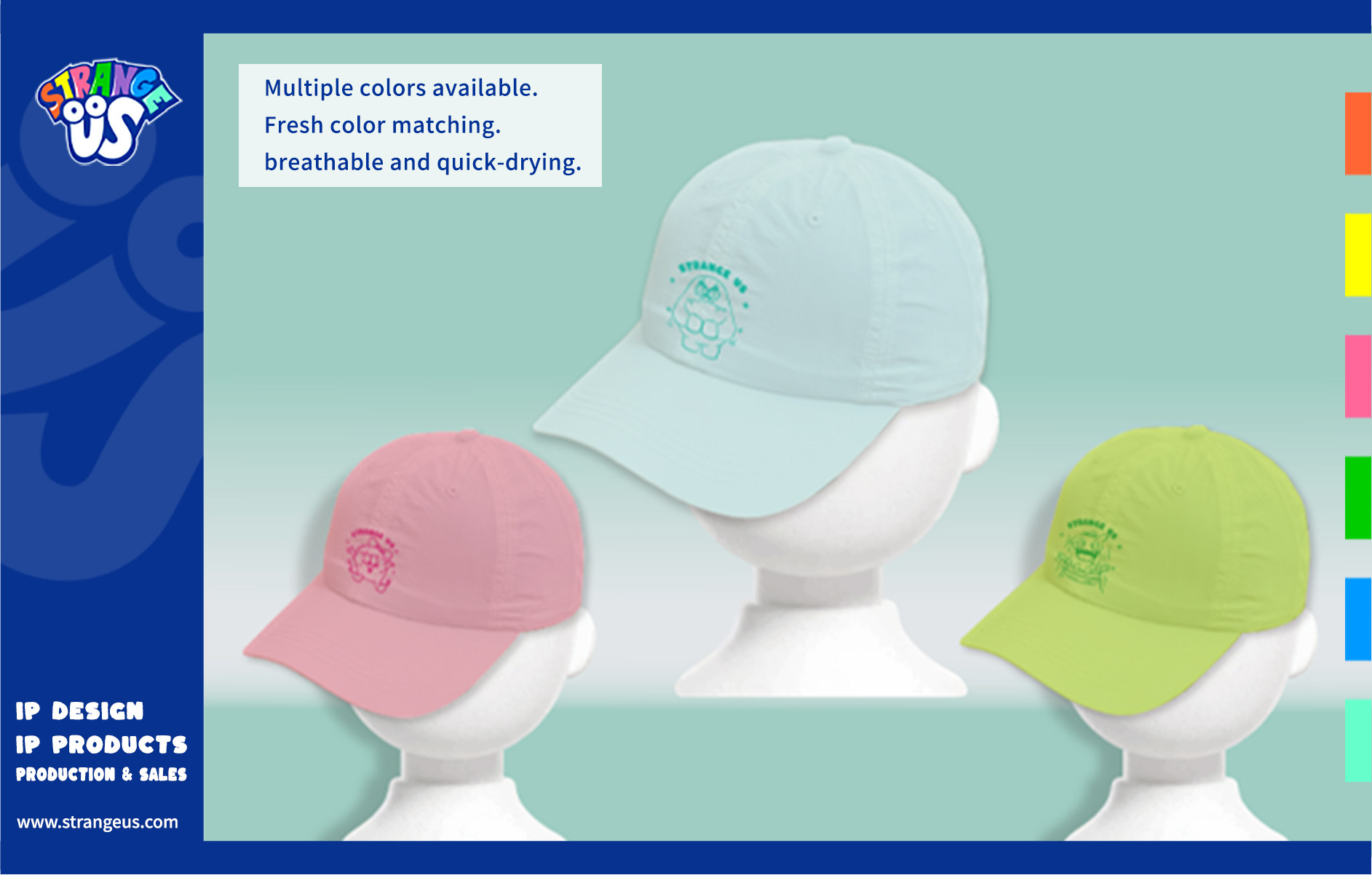 Cute Monster Click Pens